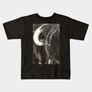 Bulls head Kids T-Shirt